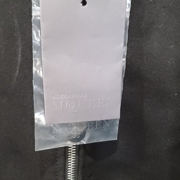 Alexander McQueen Leather Bomber Jacket - Picture 2 of 11